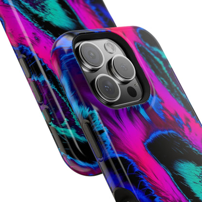 Neon Swirl Phone Case