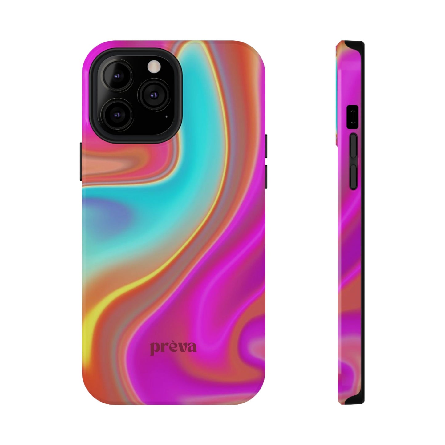 Iridescent Swirl Phone Case