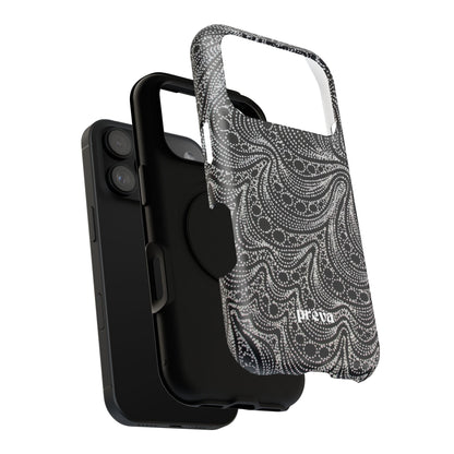 Abstract Midnight Lace Phone Case