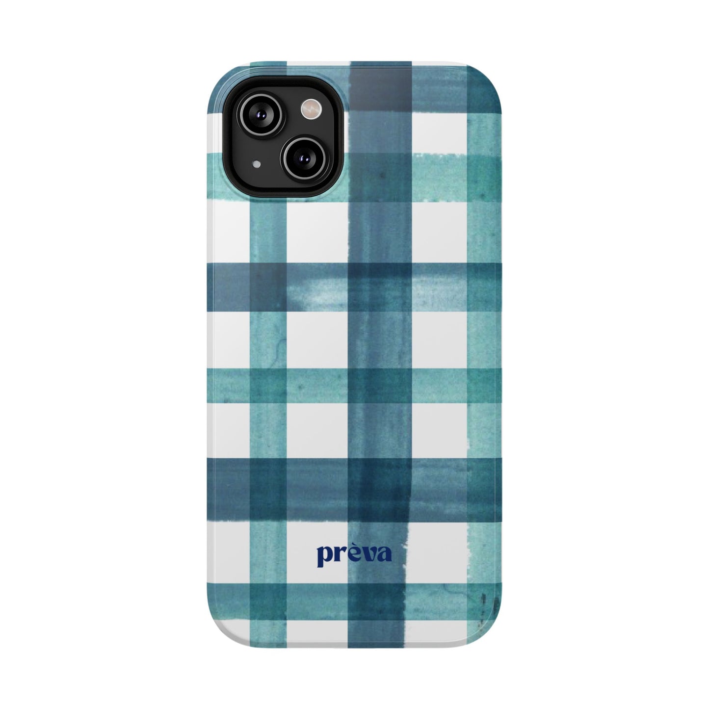 Teal Plaid Phone Case