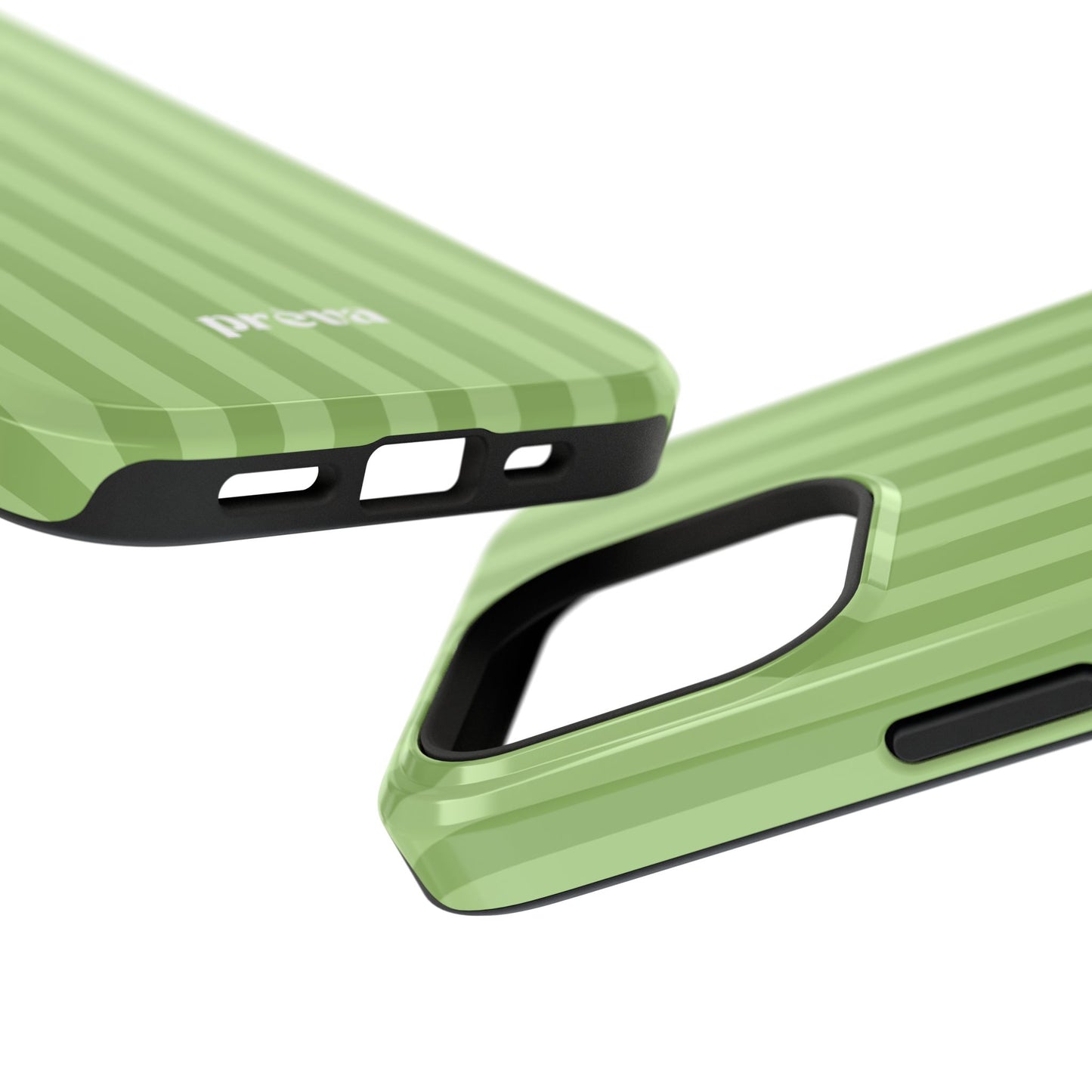 Light Green Stripes Phone Case