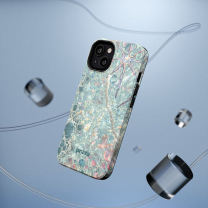 Marbled Seafoam Impact-Resistant Phone Case