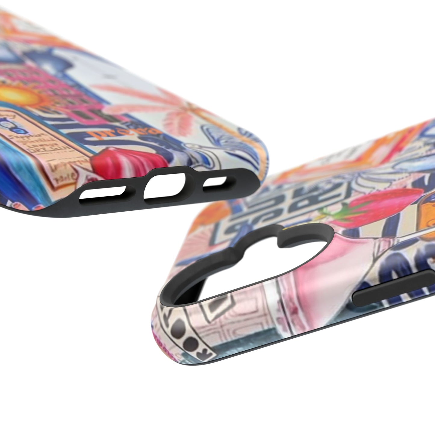 Tropical Beach Collage Phone Case