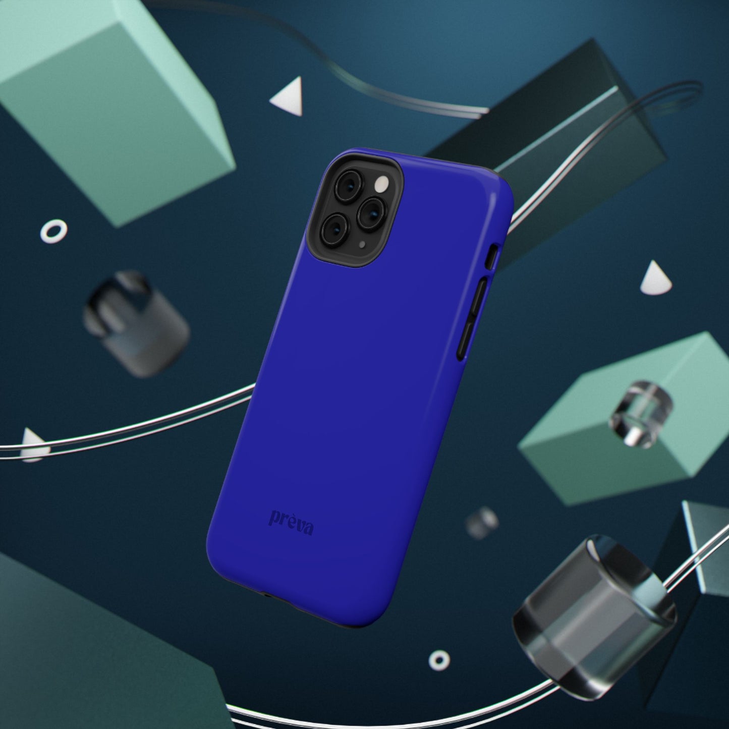 Neon Dark Blue Phone Case