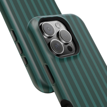 Striped Green Phone Case