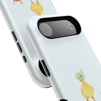 Scuba Duck Stripes Phone Case