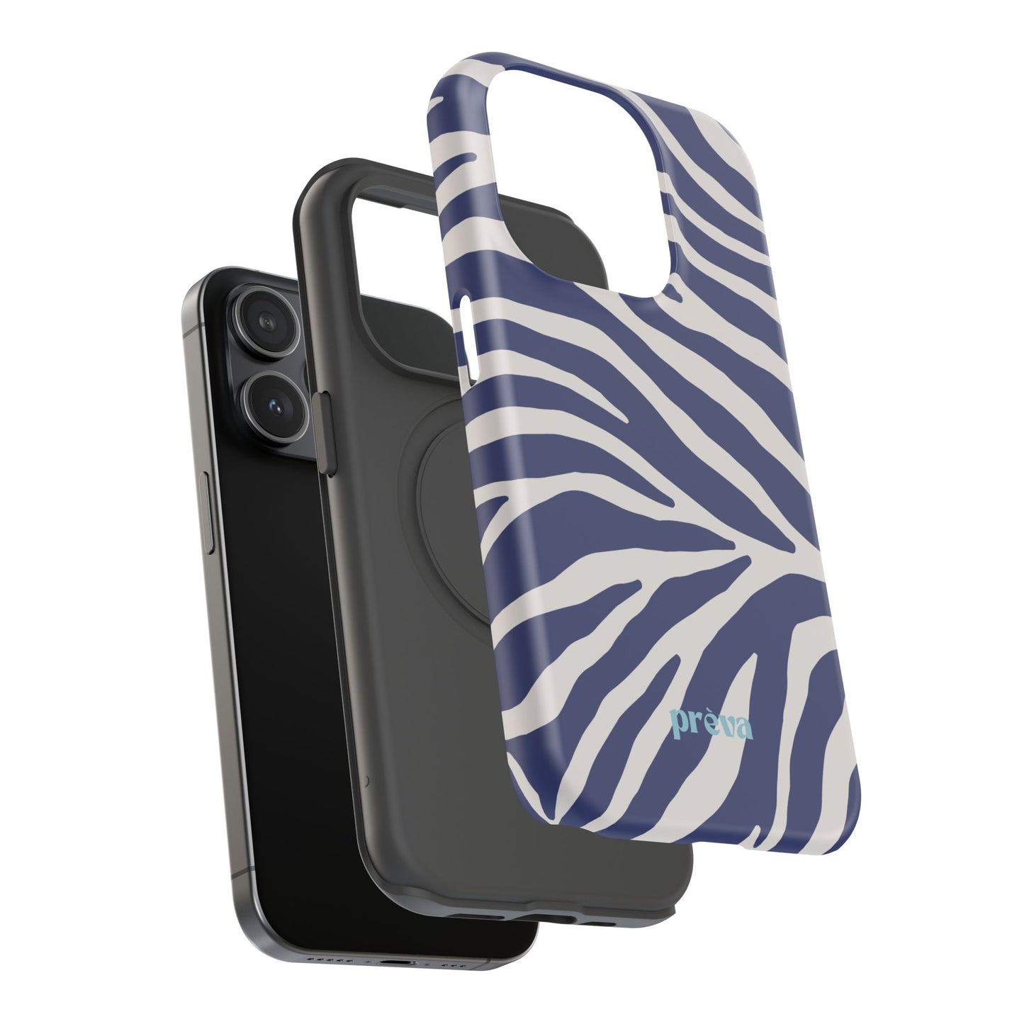 Blue Zebra Phone Case