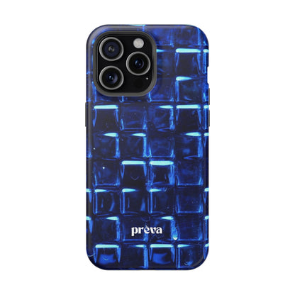 Blue Glass Tile Impact-Resistant Phone Case
