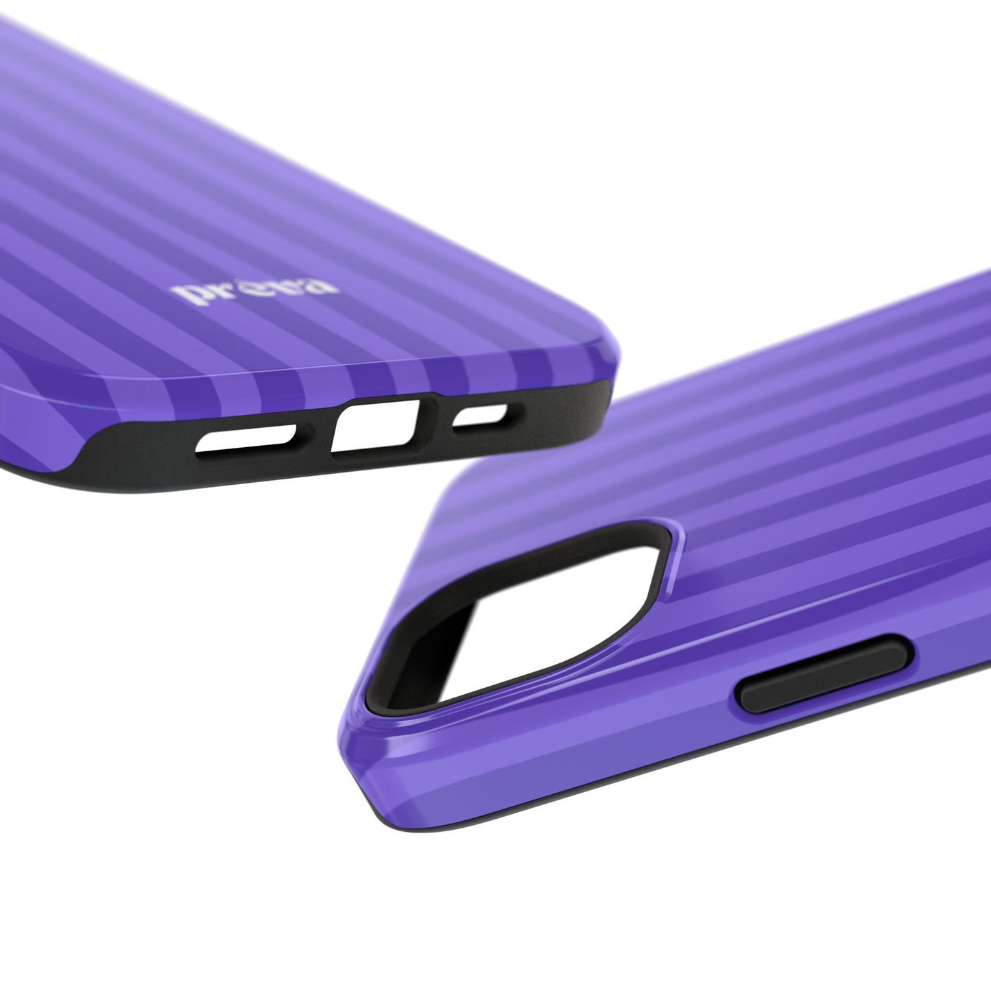 Dark Purple Stripes Phone Case