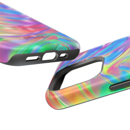 Iridescent Swirl Phone Case