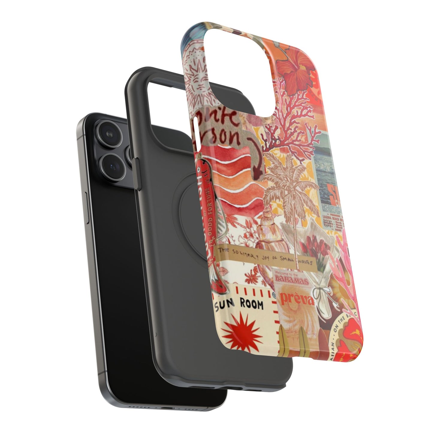 Vintage Floral Collage Phone Case