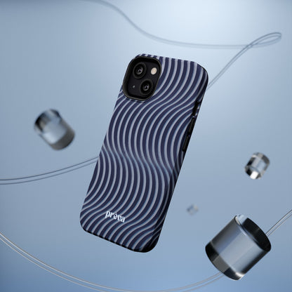 Wavy Navy Phone Case