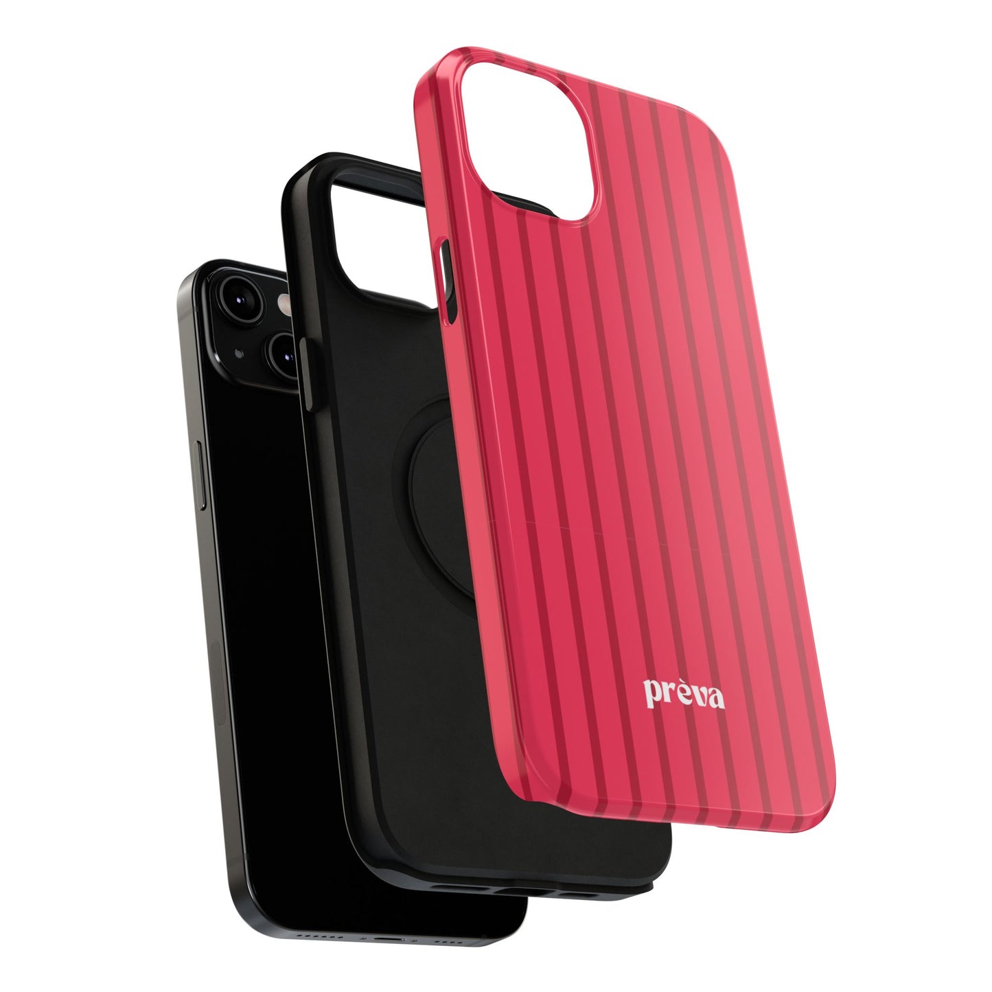Pinky Red Stripes Phone Case
