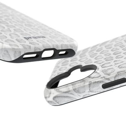 White Snake Phone Case