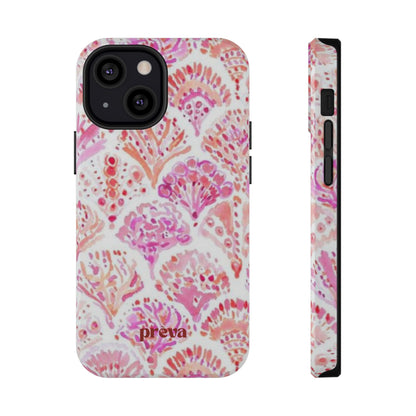 Pink Shell Watercolor Phone Case