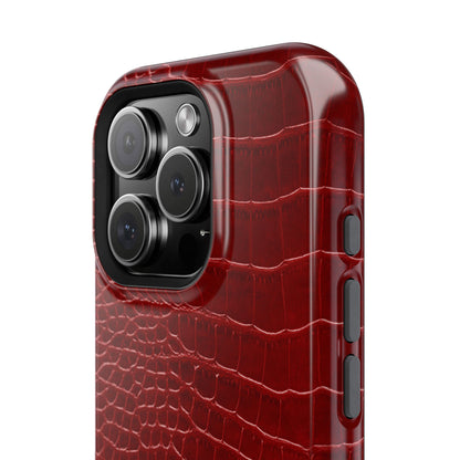 Red Croc Phone Case