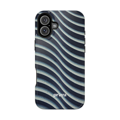 Navy Waves Phone Case