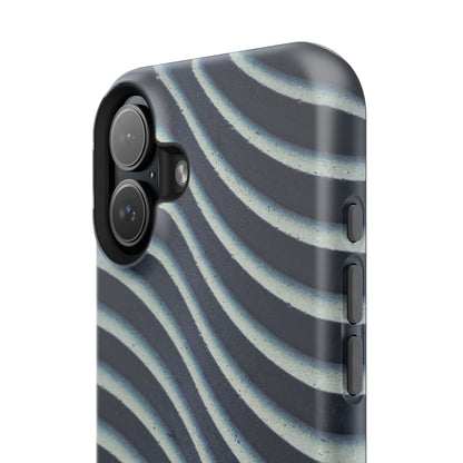 Navy Waves Phone Case