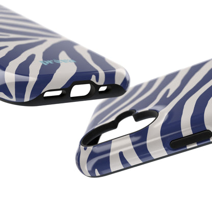 Blue Zebra Phone Case