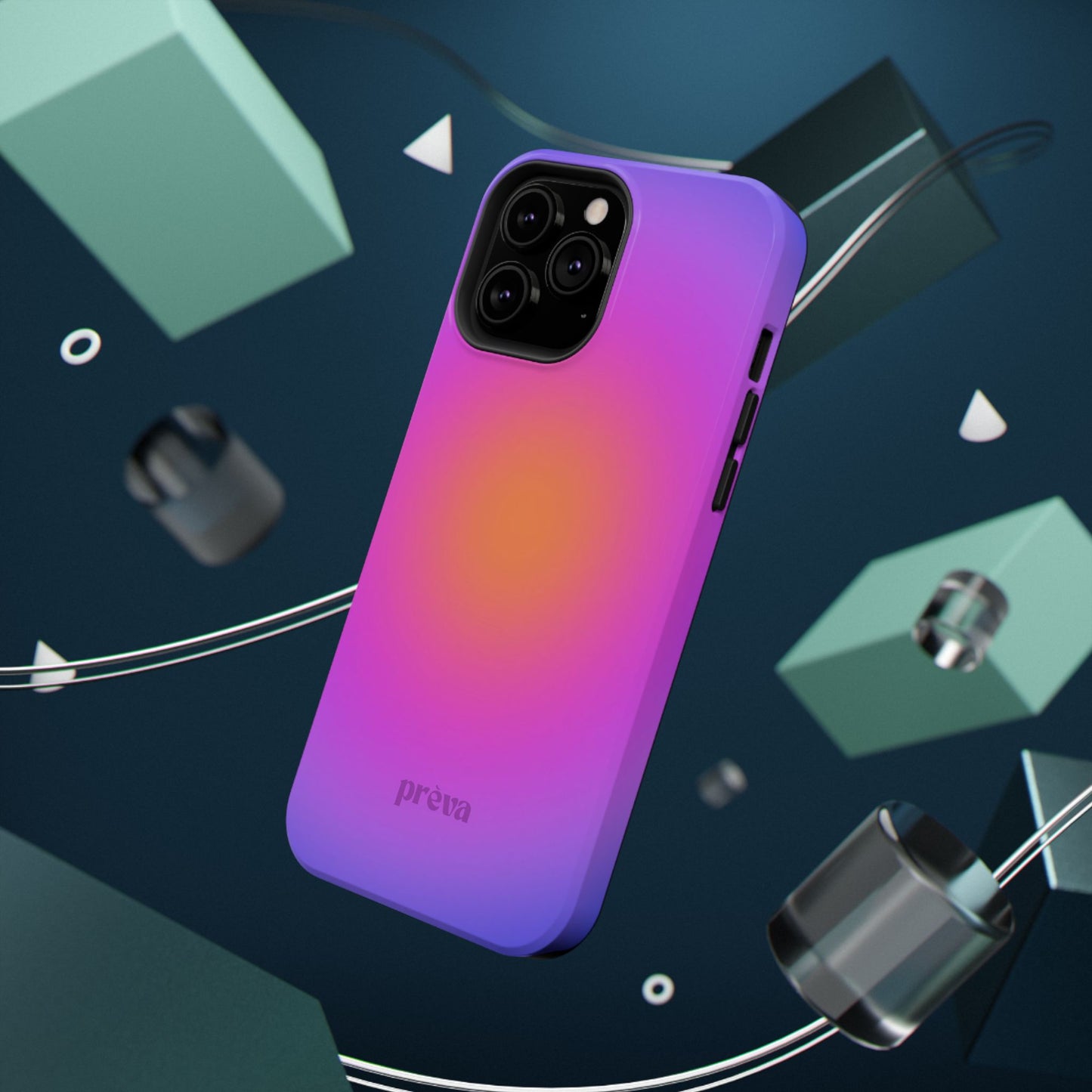 Purple Aura Phone Case