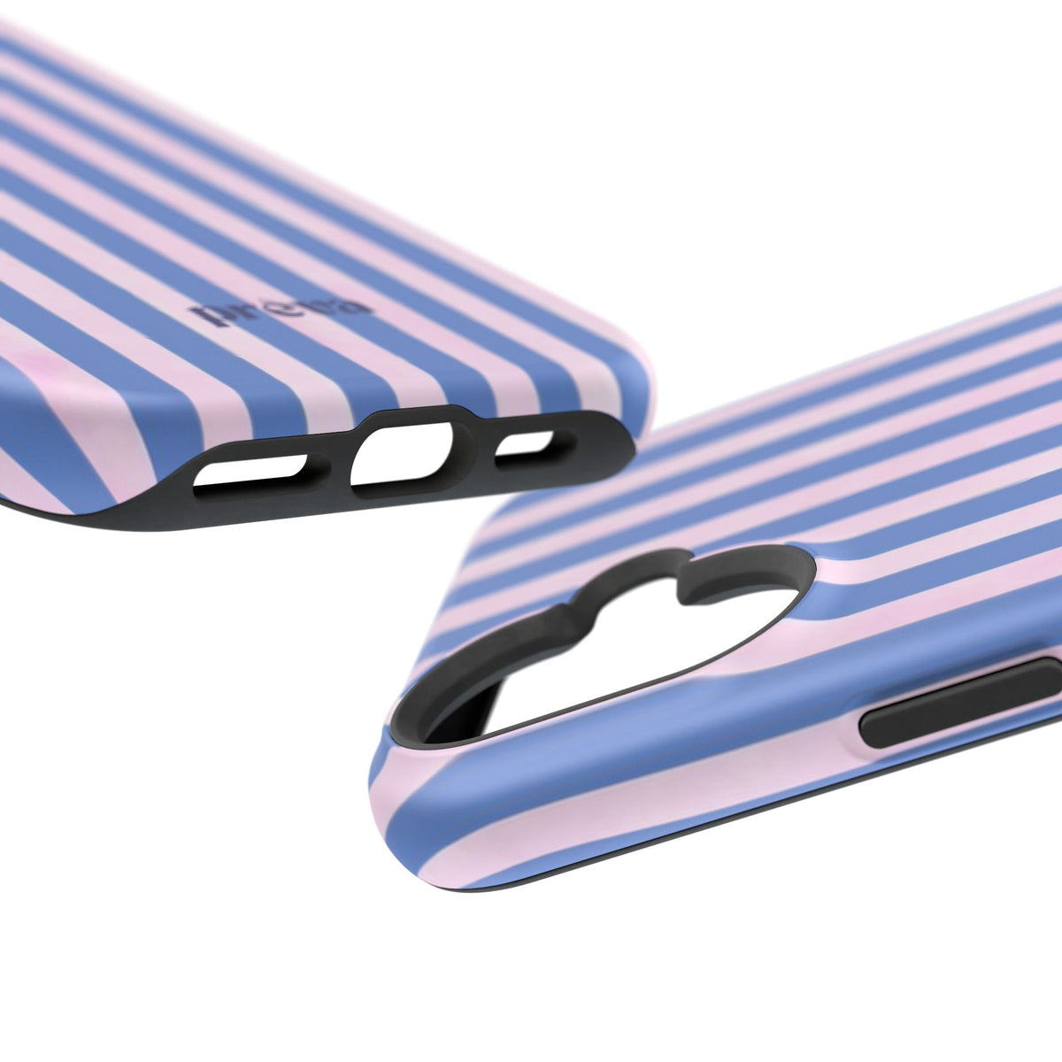 Striped Purple and Pink Phone Case