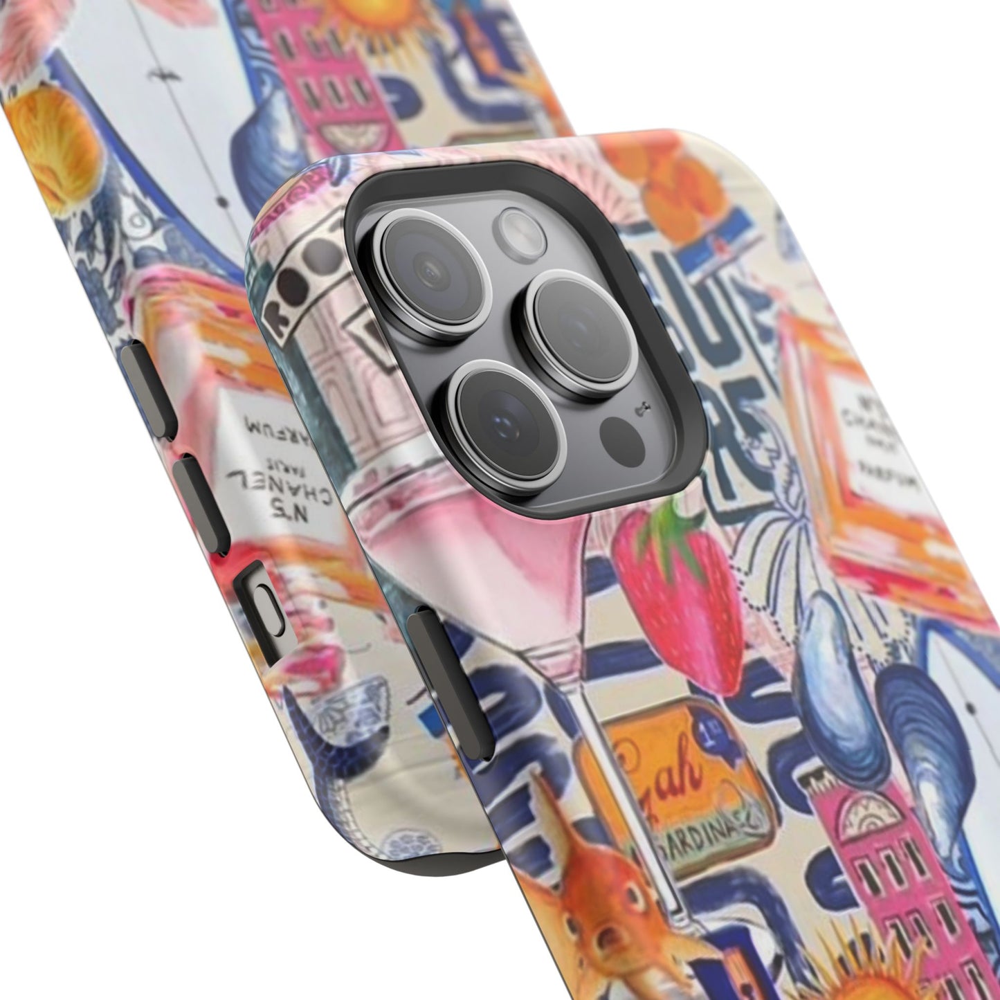 Tropical Beach Collage Phone Case