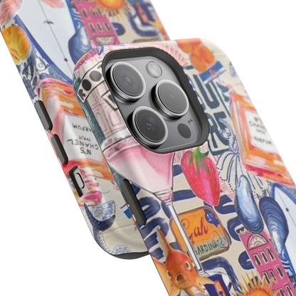 Tropical Beach Collage Phone Case