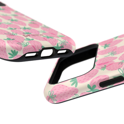 Pink Strawberry Phone Case