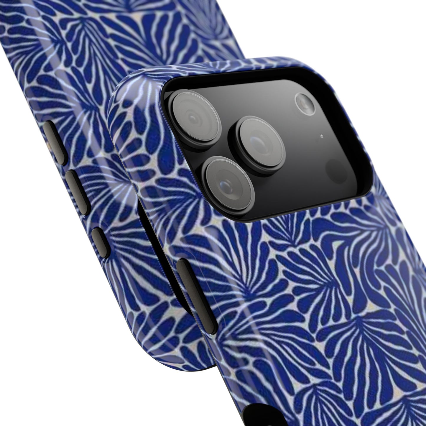Blue Abstract Greek Phone Case