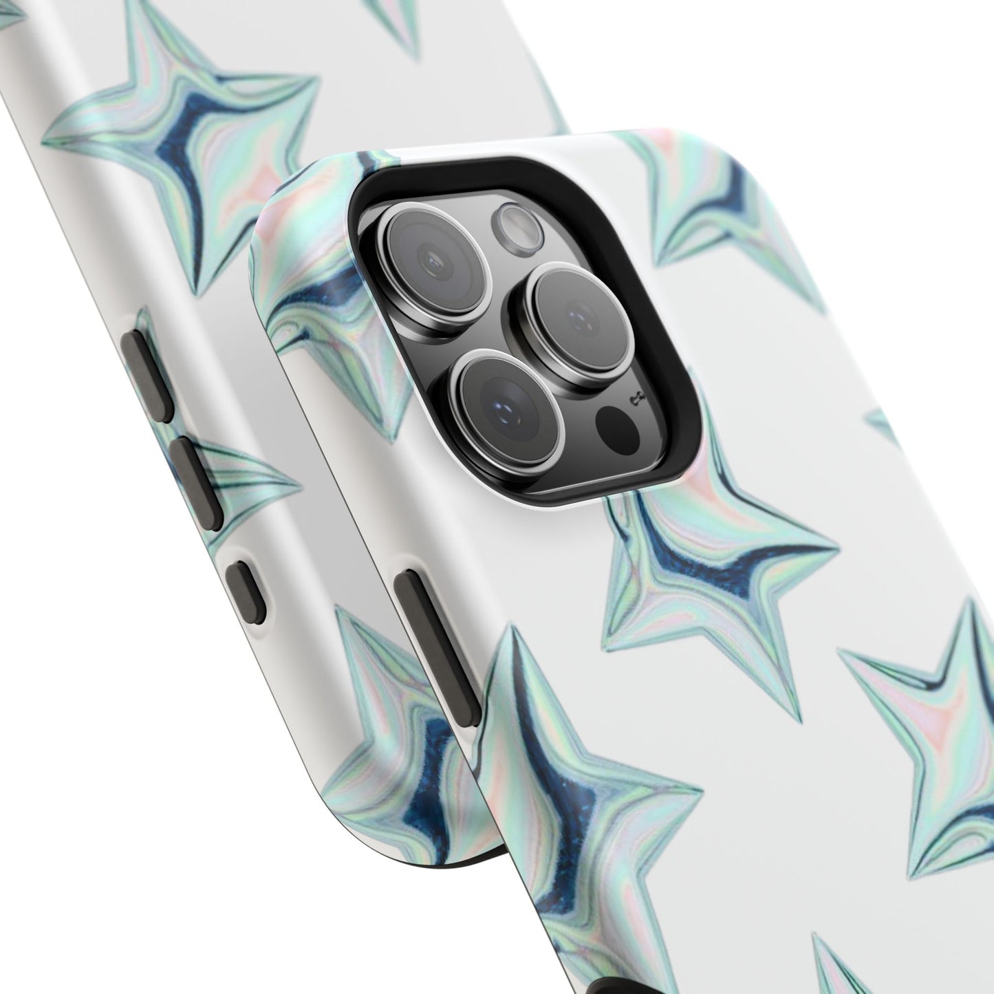 White Starburst Phone Case
