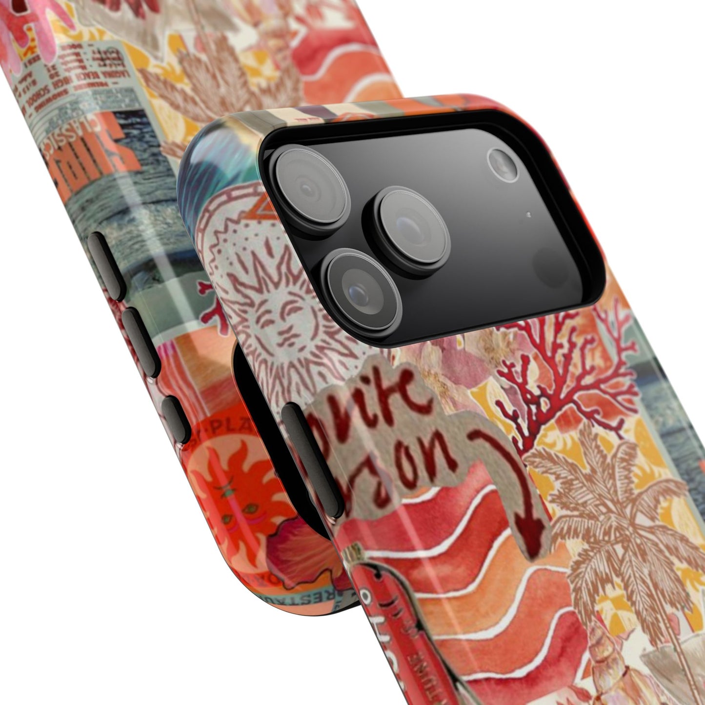 Vintage Floral Collage Phone Case