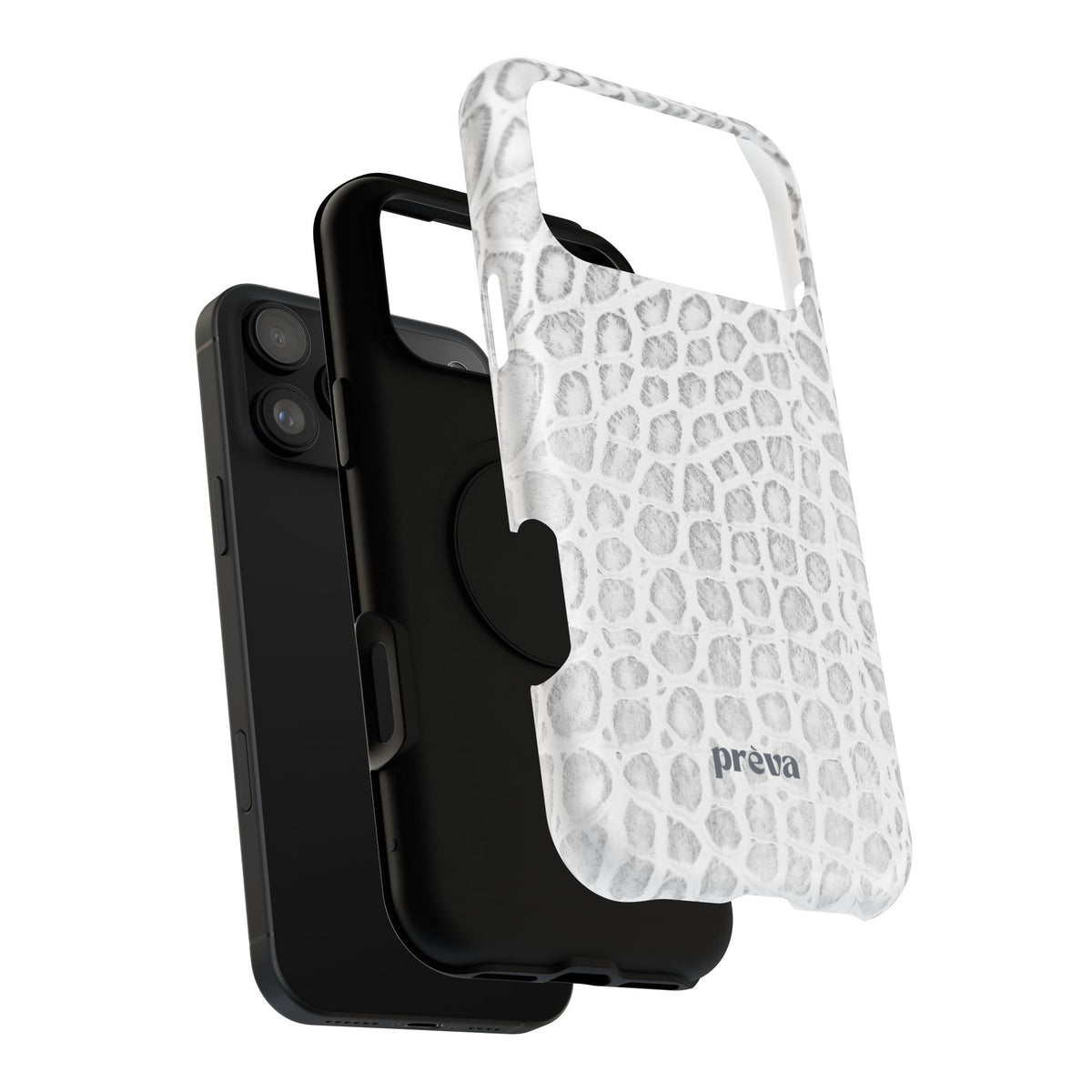 White Snake Phone Case
