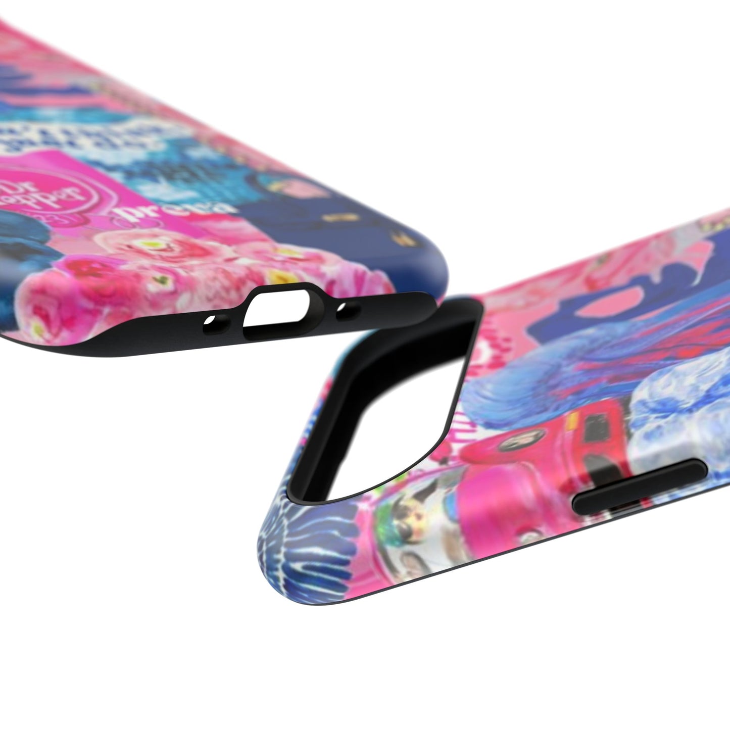 Vibrant Galaxy Collage Phone Case