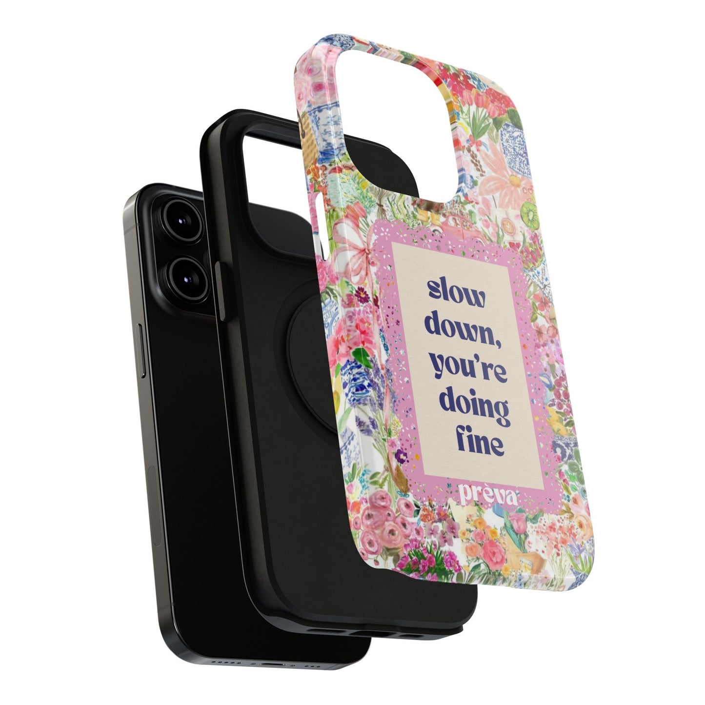 Slow Down Flowers x notsoken Phone Case