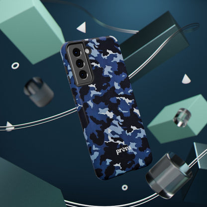 Blue Camo Phone Case
