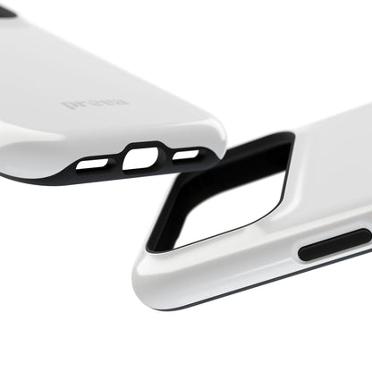 White & Grey Phone Case