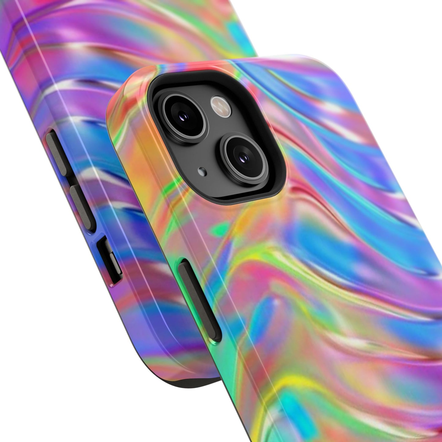 Iridescent Swirl Phone Case