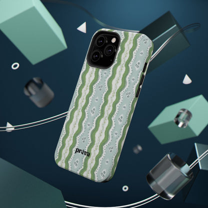 Green Waves Phone Case