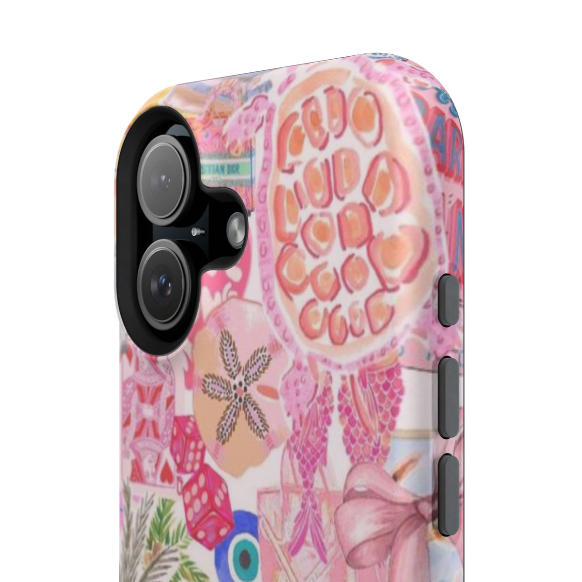 Pink Tropical Collage Phone Case