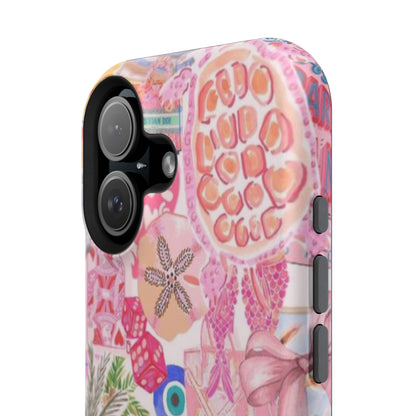 Pink Tropical Collage Phone Case