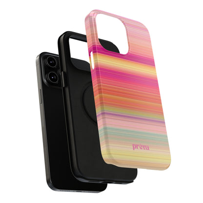 Pastel Stripe Rays Phone Case