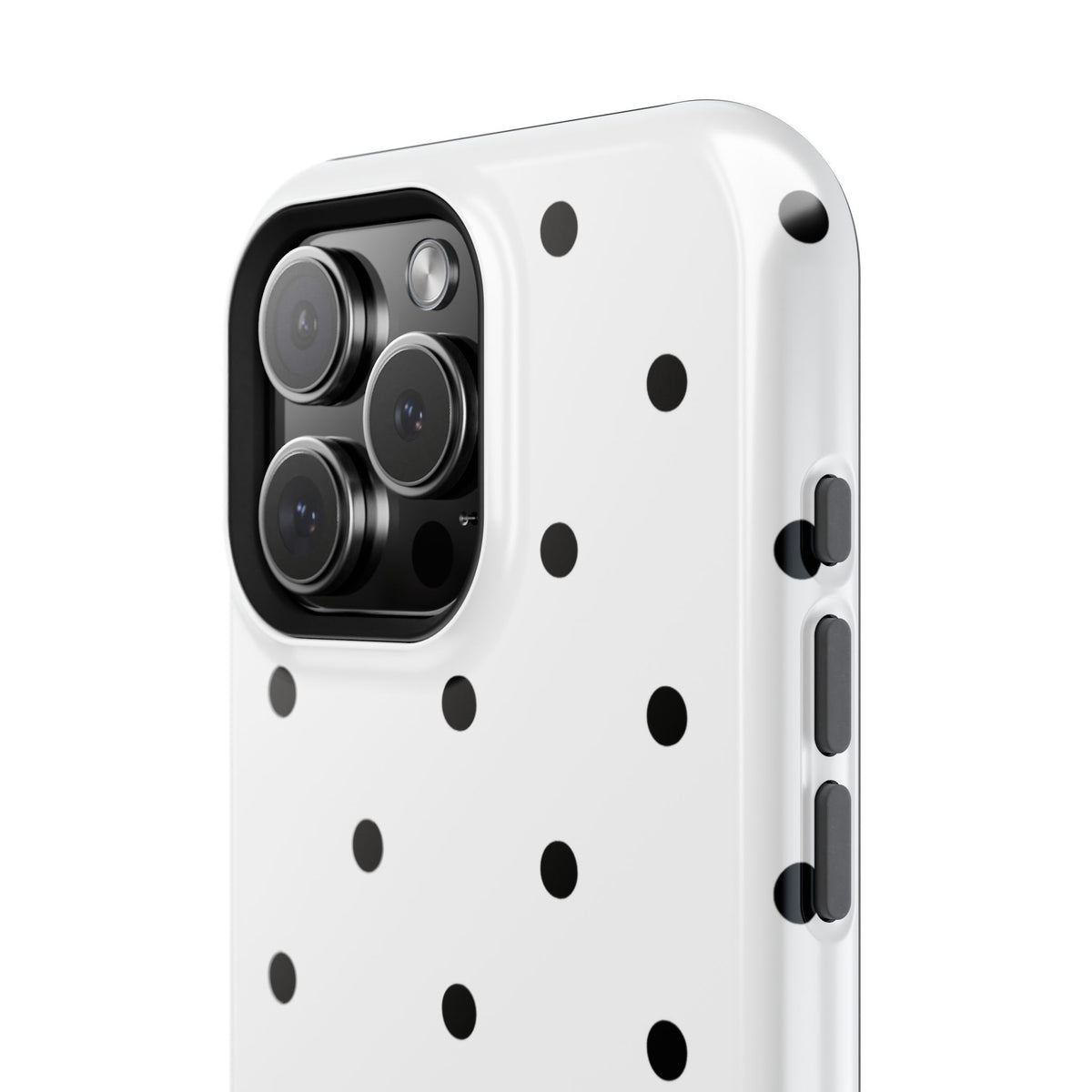 B&W polka dots Phone Case