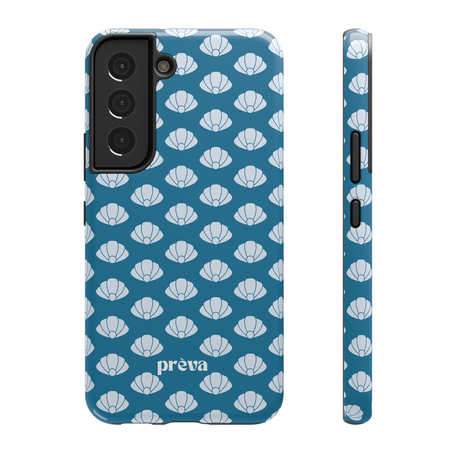 Shellfull teal Phone Case
