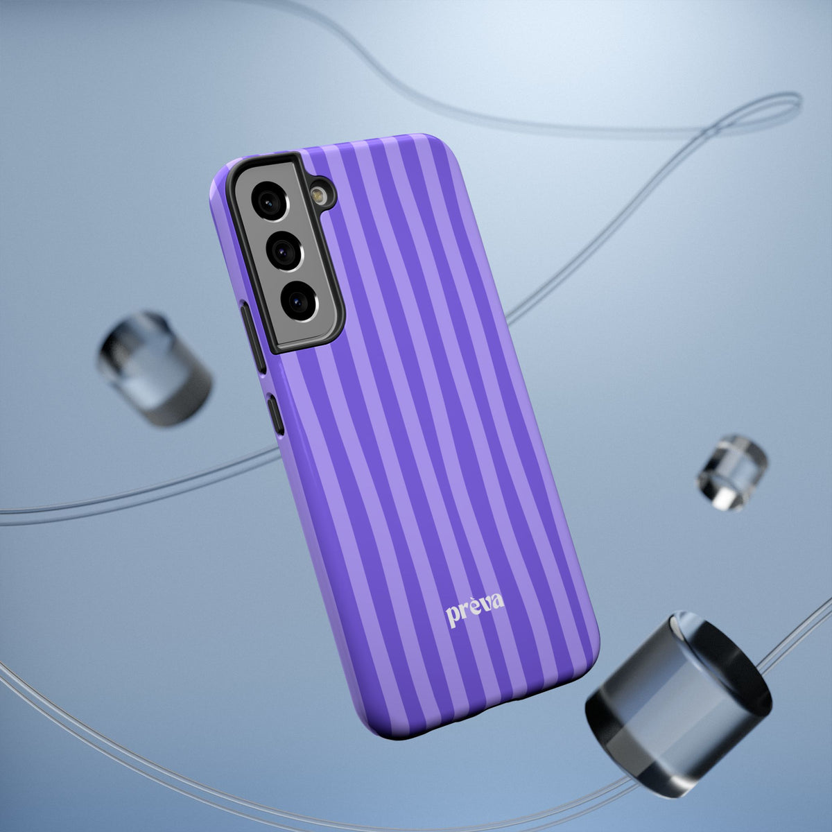 Lavender Stripes Phone Case