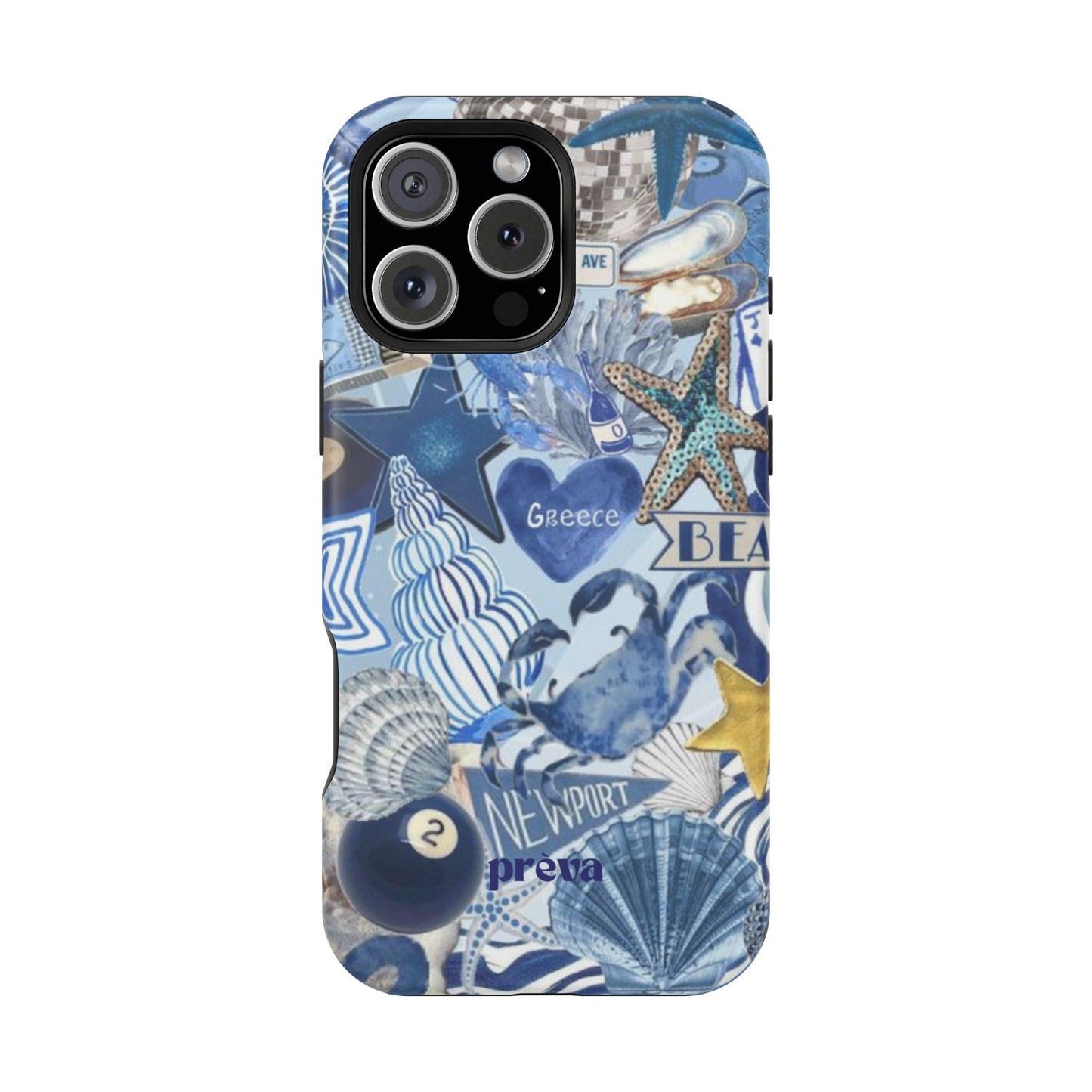 Coastal Collage Phone Case