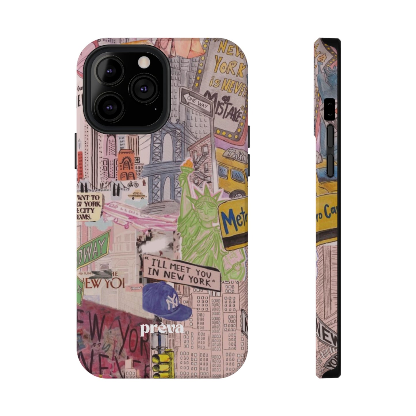 New York Collage Phone Case