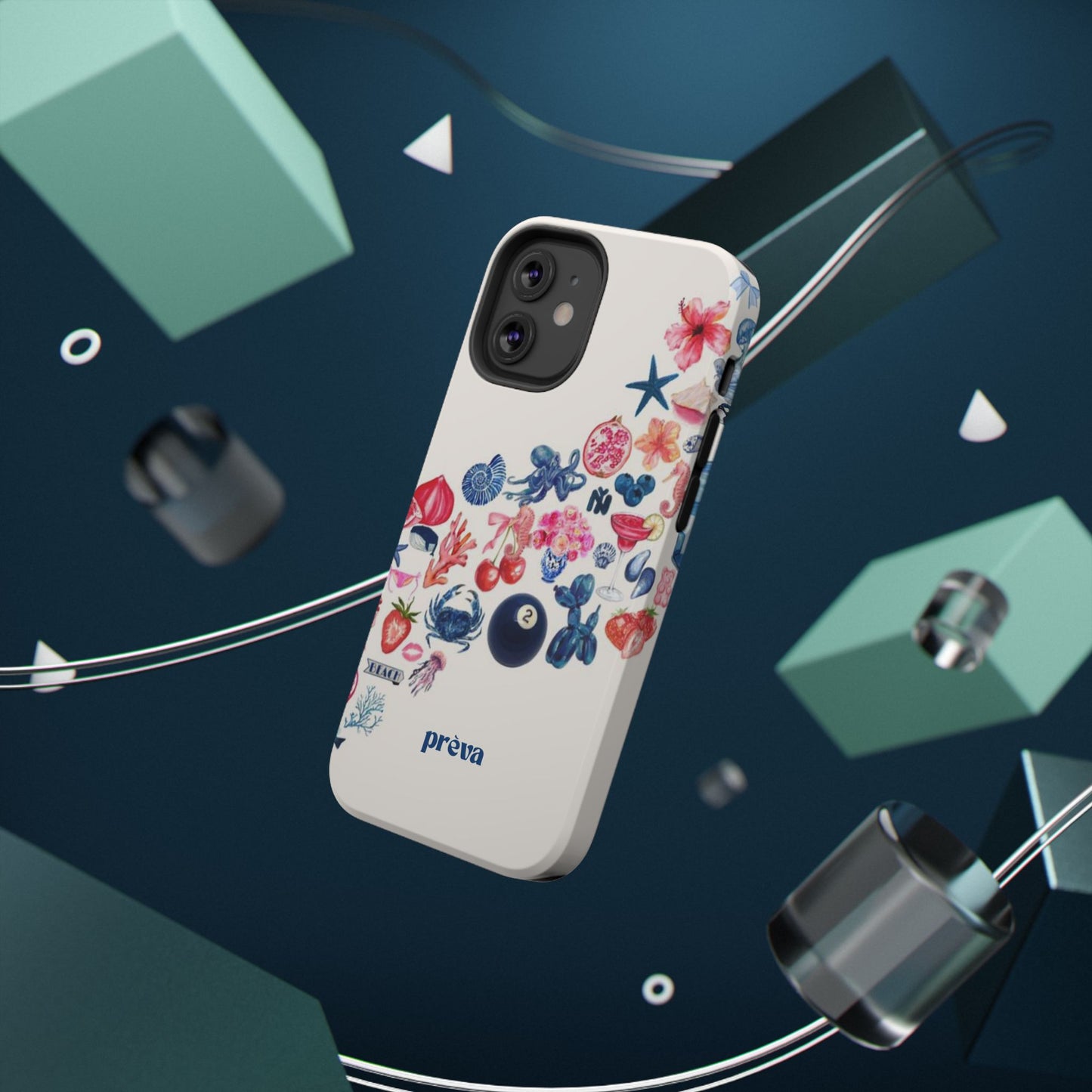 Collage Wave Phone Case
