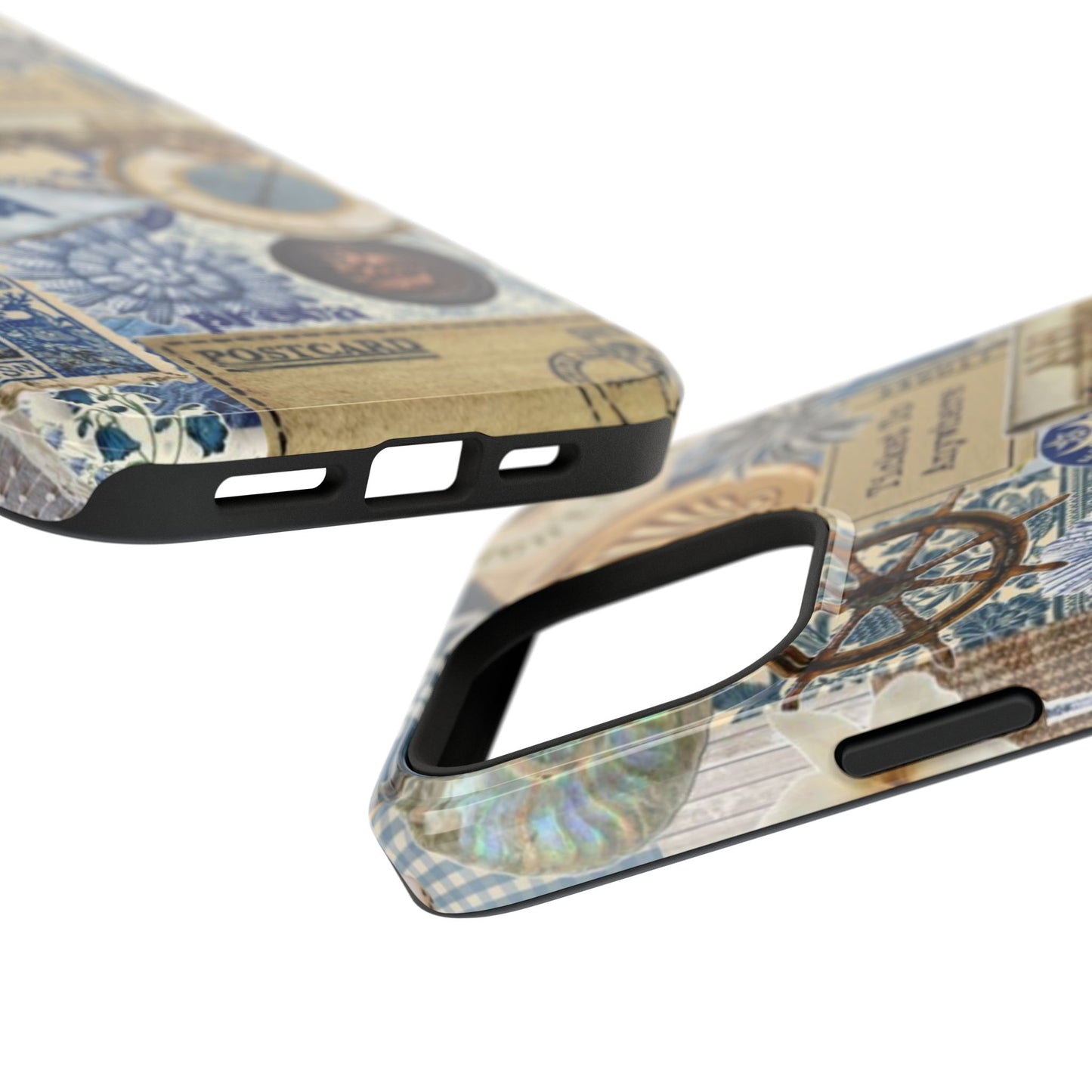 Neutral Travel Collage Phone Case