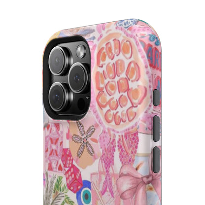 Pink Tropical Collage Phone Case