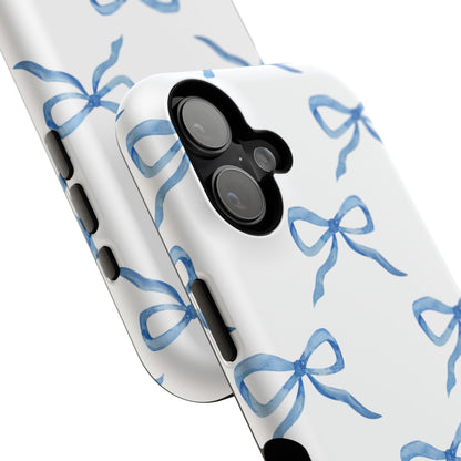 Blue Bow Phone Case